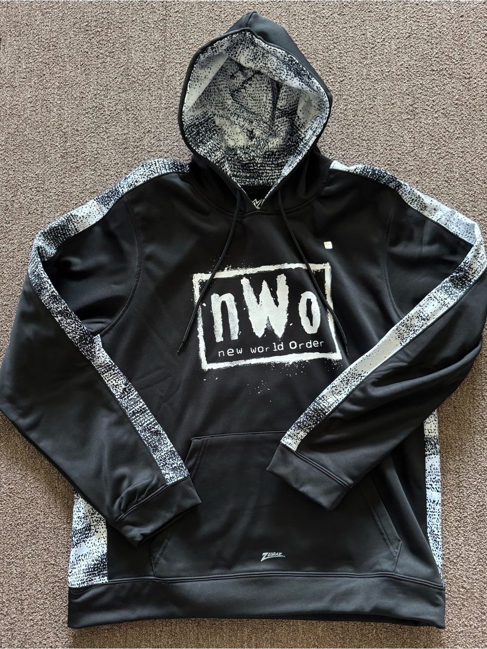 WWE New World Order nWo Zubaz Hoodie
